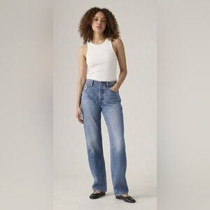 Levi’s Premium 501 90s Lightweight Jeans in Underline Medium Wash